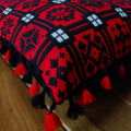 Relaxsit Traditional Floor Cushion  Acrylic & polyester weaved with the blend of cotton on  back side. Optional filing case size 24 x 24". 