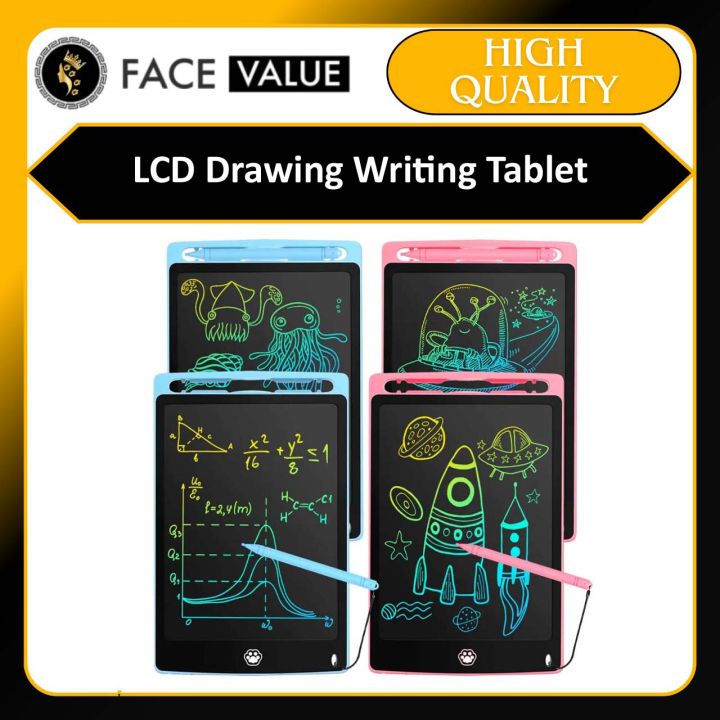 Face%20Value%20up%20to%2016inch%20Multicolor%20Display%20LCD%20Drawing%20Writing%20Tablet%20for%20Kids%20&%20Adults%20with%20Pen%20%7C%20Eraseable%20Colorful%20E-writer%20Digital%20Memo%20Pad%20-%20Image%202