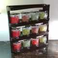 Mighty 12 in 1 Crown Spice Rack  with Spons (Set Easy to wall). 