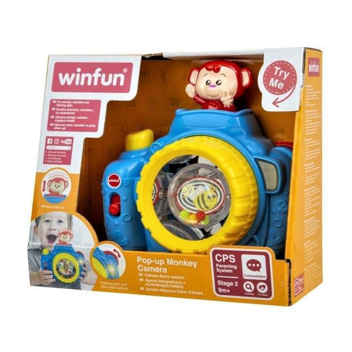 WINFUN: POP UP MONKEY CAMERA (0766)