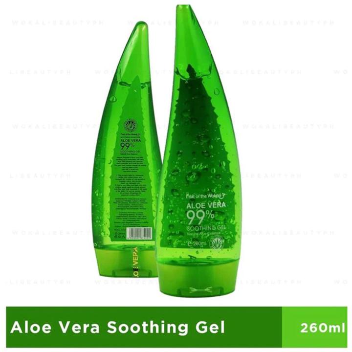 Wokali 99% Natural Soothing & Moisture Aloe Vera Gel 260ml (pack of 1)