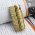 IMCO Aiku 6700 Kerosene Lighter Windproof Creative Personality Retro Grinding Wheel Pure Copper Vintage Antique Men's Gift. 