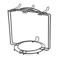D0JA Kitchen Draining Rack Coffee Mug Glass Cup Plate Holder Stand Dish Storage Organizer Hanging Display Shelf. 