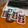 FELMYST for Redmi Note 13 Pro Plus Note 13 Pro 5G Note 13 5G Xiaomi Poco X6 5G Back Cover Big Wave Edge Soft Silicone Anime Luffy Pattern Macaron Phone Case. 