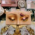 Eye makeup Practice Board Reusable Bionic Skin Silicone Mold Face Shadow Eye makeup Practice Board Cosmetic Training Professional for Beginners. 