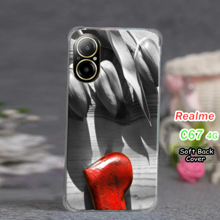 Realme_C67 4G Back Cover - Heart 2Gud Soft Phone Case For Boys And Girls