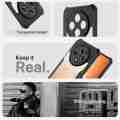 Xiaomi Redmi 14c Under Protection Hybrid Armor Cover with camera protection (Transparent Black). 