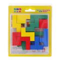 Wooden Jigsaw Brain Teaser Puzzle | Building Block Teasers Educational Puzzle for Kids, Children's puzzle Game for Boys Girls and Adult. 