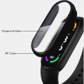 Watch Case For Xiaomi Mi band 6 7 5 4 All-Around Shell PC Protective Cover Tempered Glass For Xiaomi Miband 6 5 Mi5 Mi6 Bumper. 