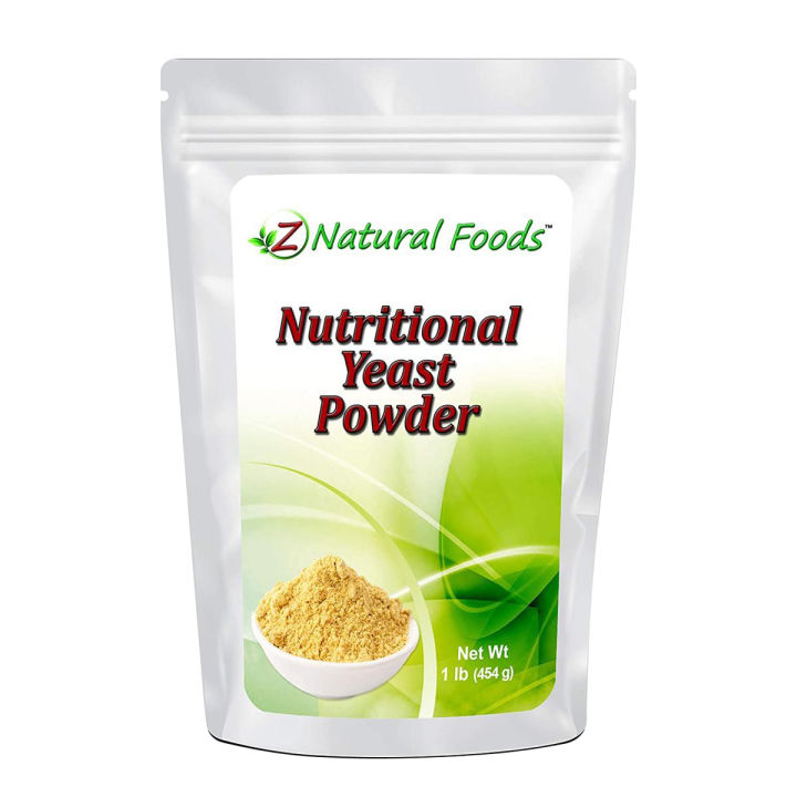 Premium Nutritional Yeast Powder - 1 lb - Fortified, Gluten Free, Non GMO
