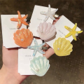8 Piece Starfish Sea Shell Princess Hair Clips Beach Hair Accessories Mermaid Costume Accessories for Women Girls Kids. 