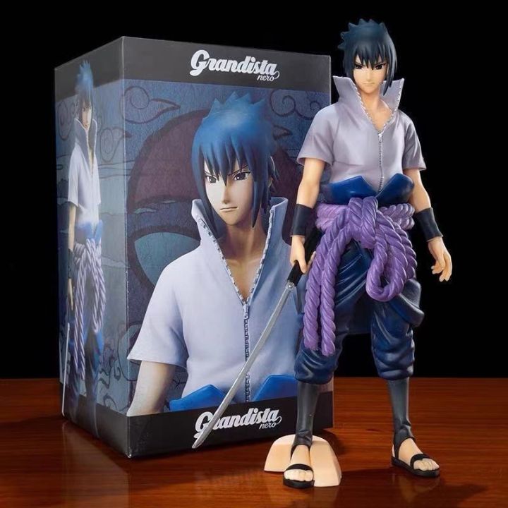 Naruto Model Uchiha Sasuke Itachi Akatsuki Pvc Statue Collectible Toys Doll Figma For Kids Gk Action Figure Shippuden