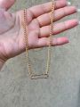 SAFETY PIN NECKLACE /HIGH QUALITY GOLD NECKLACE /AFFORDABLE. 
