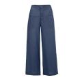 Women Palazzo High Waist Wide Leg Culottes Cotton Linen Trousers Loose Pants PA173. 
