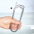 150CM Flexible Refrigerator Drain Dredge, Stainless Steel Kitchen Drain Tube Pipe Cleaning Brush, Fridge Drain Hole Dredge Tool. 