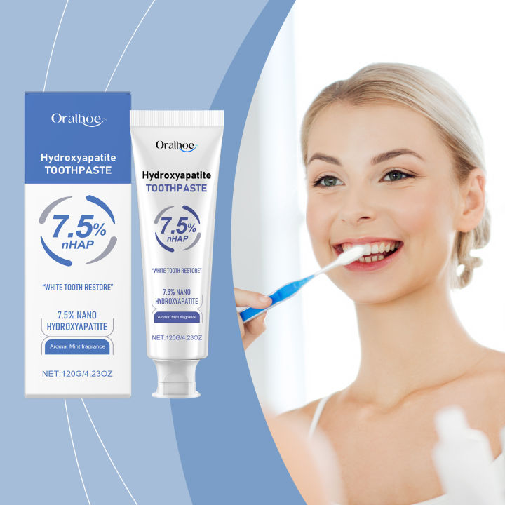 Oralhoe Mint Toothpaste for Staining and Repairing Teeth Cleaning Mint ...