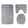 3 PCS Modern Design Bathroom Toilet Lid Covers and Rug Set Toilet Seat Covers. 