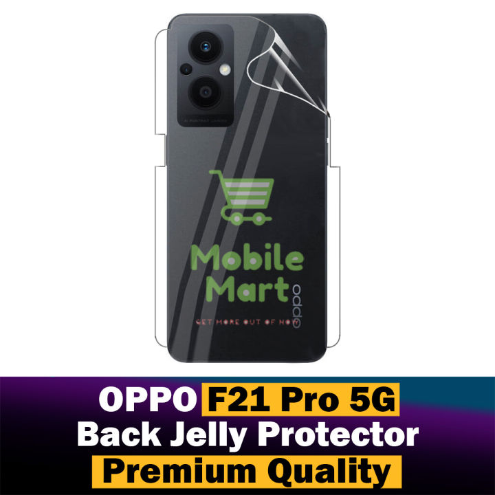 Oppo F21 Pro 5G Back Protector Transparent Hydrogel Soft Film jell Protection For Oppo F21 Pro 5G