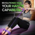Elastic Sit Up Pull Rope Dual Spring Tension Foot Pedal Abdomen Leg Exerciser Tummy Trimmer Equipment Bodybuilding Expander for Fitness Yoga Training. 
