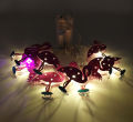 FLAMINGO 3D LED FAIRY LIGHT BATTERY OPERATED ROOM DECORATION LIGHT. 