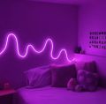 Glowing Neon Strip Lights (All Colors)  Neon lights  Neon lights for room  neon lights for room name  light  lights for decoration   lights for room decoration  Wall Decoration items  Wall Decoration items for home  Neon light  Neon Walls. 