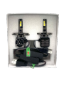 H4 Bugatti B65 Pro Max LED Headlights 400Watts 40000Lumens - 6500k White - Most Powerful LED. 