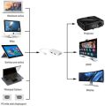 Mini DisplayPort (Thunderbolt Port) Cable, 3 in 1 Mini DP to HDMI + VGA + DVI Converter Adapter Cable, Supports Full HD1080P for MacBook, MacBook Air, iMac, Microsoft Surface Pro 1 2 3. 