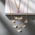 Three Layer Necklace For Girls - Double Layer Necklace For Women - Necklace For Girls Stylish Korean Jewellery. 