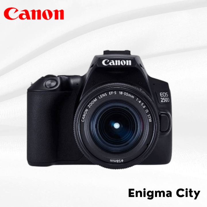 Canon 250D DSLR Camera With 18 - 55mm Lens | 4k Video