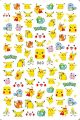 New Cartoon Tom and Jerry Hello Kitty Kuromi Sanrio Nail Stickers Pokémon Pikachu 3D Stickers For Nails Nail Art Decoration. 