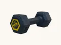 JD Fitness Hex Dumbbells PVC Encased Coating Free Weight Dumbbell (1kg, 2kg, 3kg, 4kg, 5kg) | Hex Shape Anti-Roll | Strength Training | Home Gym | Full Body Workout (Single Dumbbell). 