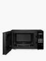 Panasonic NN-E28JBMBPQ Solo Microwave Oven 20L – 800W Power, 5 Power Levels, Compact Design, Defrost Function, Black. 