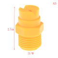 Plastic Vee Jet Flat Fan Spray Nozzle 1/8" 1/4" 3/8" 1/2" Industrial Cleaning SEVICH. 