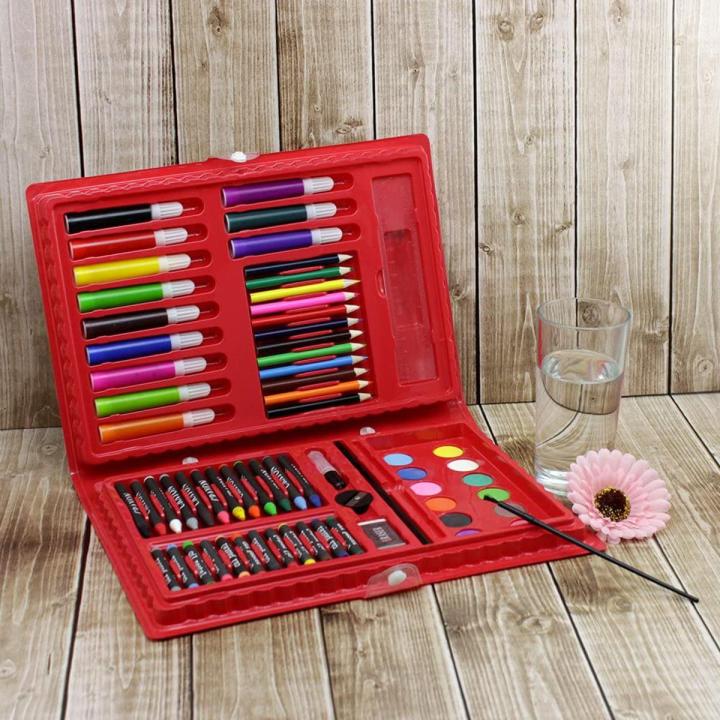 Coloring Set 68 Pieces in Practical Carry Box, | Daraz.pk