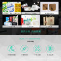 Universal paper tube tea packaging box sealed cylinder mouse pad gift packaging kraft paper can. 