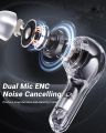 Air 31 Wireless Earbuds Transparent Bluetooth 5.3 Crystal Airpods Wireless Headset Charging Case Heavy Bass Stereo Earphones with Noise Reduction Microphone Waterproof Headphone LED Digital Display. 