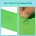 The Round Transparent Sticker Tamper evident Labels High Security Stickers Void Label Warranty seal Holographic Stickers 0.8inch. 