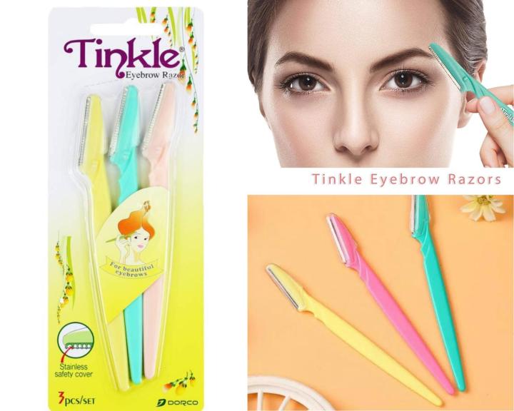 Original%20Tinkle%20Razor,%20%20Pack%20of%203%20Tinkle%20Eyebrow%20Razor%20for%20Women,%20Facial%20Hair%20Remover,%20Multi-functional%20Stainless%20Sharp%20Mini%20Makeup%20Shapper%20-%20Image%202