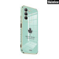 Phone case For Vivo Y100 4G Back cover Soft Shining Maple Leaves Design Cover For Vivo Y100 4G Cover cases. 
