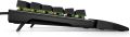 HP Pavilion Gaming Wired Mechanical Keyboard 800 with 4-Zone Backlit LED, Anti-Ghosting N-Key Rollover, Audio Control, and Red Mechanical Switches, (5JS06AA). 
