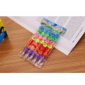5*7 Color Crayons Cartoon Smiley Face Expression Candy Gourd Pen Children Students Painting Stationery School Office Supplies. 