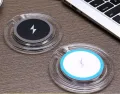 Qi Wireless Charger Pad Compatible with All Wireless Charging Devices. 
