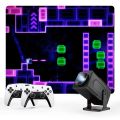 HCS350 MAX & PRO Game Combo Projector with Controllers Native 720P support 4K Android 11 Wifi6 BT5.0 Home theater Game projector for home. 