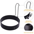 Migeet Egg Ring Round Egg Cooker Rings For Cooking Stainless Steel Non Stick Metal Circle Shaper Mold Household Kitchen Cooking Tool for Fried Egg McMuffin Sandwiches Egg Maker Molds. 