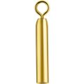 10 pcs Straight Floats Connector Coppper Fishing Float Holders 360 Degree Roating Freely Rotating 360 Degree Freely Float Holders Not Easily Corroded Wear Resistance Fixed Tube Fishing Accessories. 