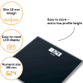 Beurer - GS 10 Glass Bathroom Scale Black. 