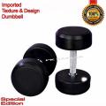 16kg Dumbbell New Design High Quality Professional Rubber Coated Dumbbell Fitness Home Gym Home Exercise Dumbell. 