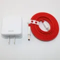 Original OnePlus 1+ Dash Charger 4Amp Power Adapter (100% Dash Charging Supported) for One Plus 3/1+3T/ 1+5/1+5T/ 1+6/1+6T 1+7/1+7Pro 1+7T 1+7TPro. 