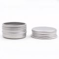 5/10/15/30/50/100/120/150ml Silver Color Aluminum Tin Jars Metal Empty Storage Box Refillable Bottle Screw Top Cosmetic Storage. 