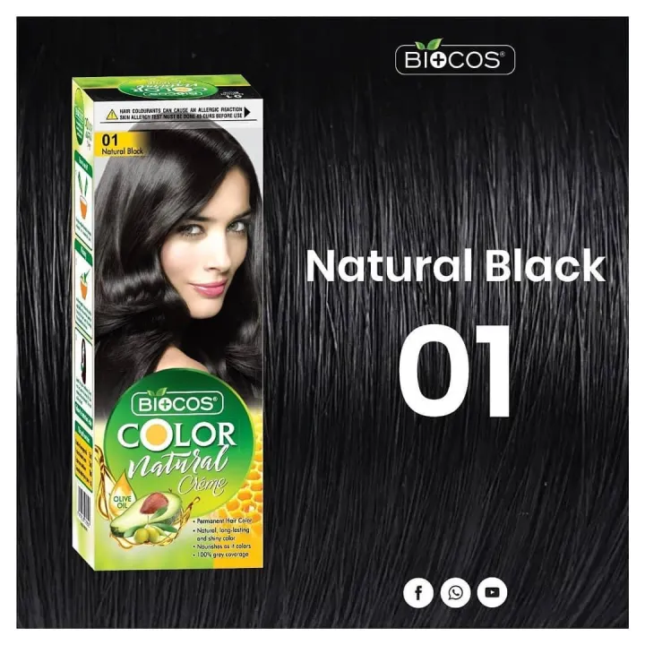 Biocos%20Hair%20Color%20Tube%20Natural%20Long%20Lasting%20Shine%20-%20Image%203